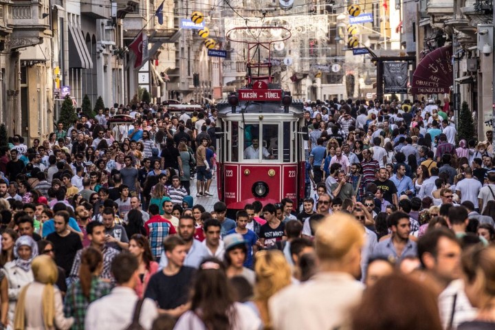 جمعیت در ترکیه